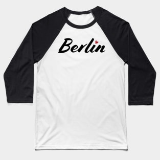 Berlin Heart Love Vacation Tourist City Trip Gift Baseball T-Shirt